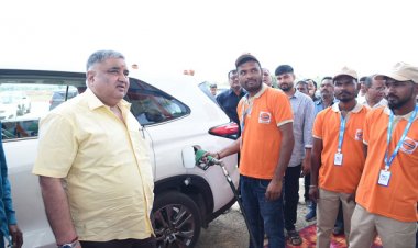 मंत्री श्री राजेश अग्रवाल ने ‘सदर साहू पेट्रोलियम’ का किया शुभारंभ