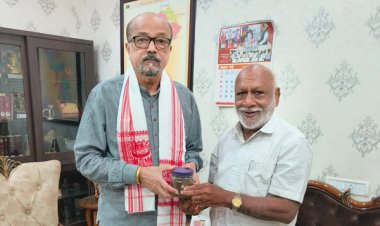 छत्तीसगढ़ चाय व्यापारी संघ के उपाध्यक्ष ने की राज्यपाल से सौजन्य भेंट