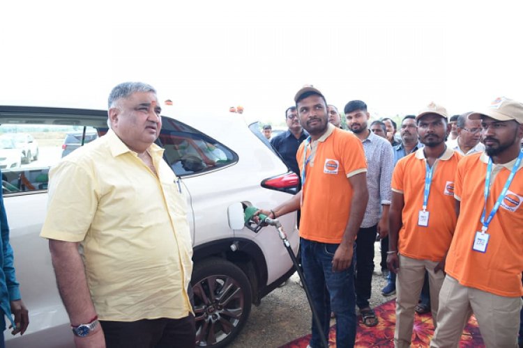 मंत्री श्री राजेश अग्रवाल ने ‘सदर साहू पेट्रोलियम’ का किया शुभारंभ
