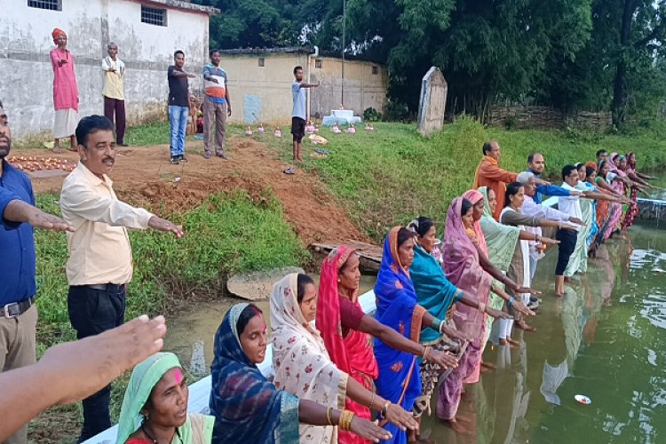 मोर गांव – मोर पानी महाअभियान से मोहला-मानपुर-अम्बागढ़ चौकी बना जल संरक्षण का मॉडल जिला