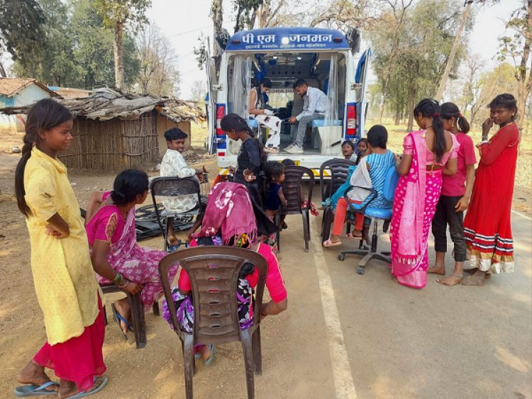 पीएम-जनमन योजना से दूरस्थ जनजातीय गांवों तक पहुंचीं स्वास्थ्य सेवाएं