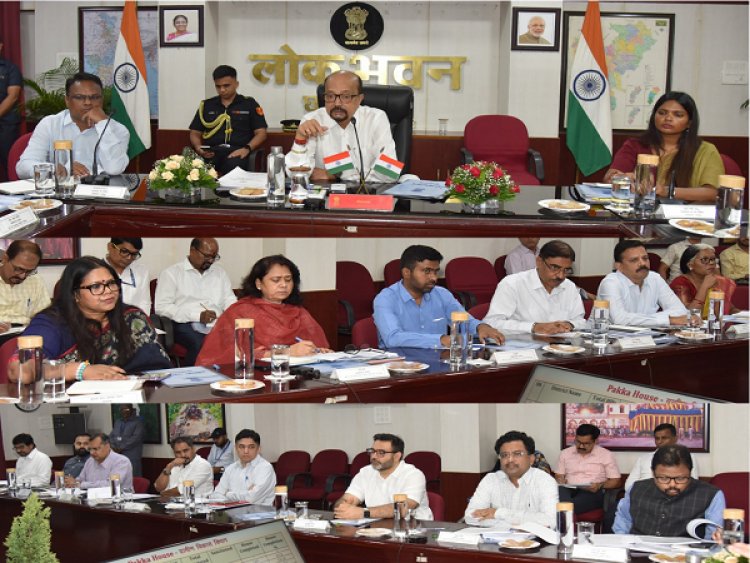 राज्यपाल श्री रमेन डेका ने की 'पीएम-जनमन' योजना समीक्षा