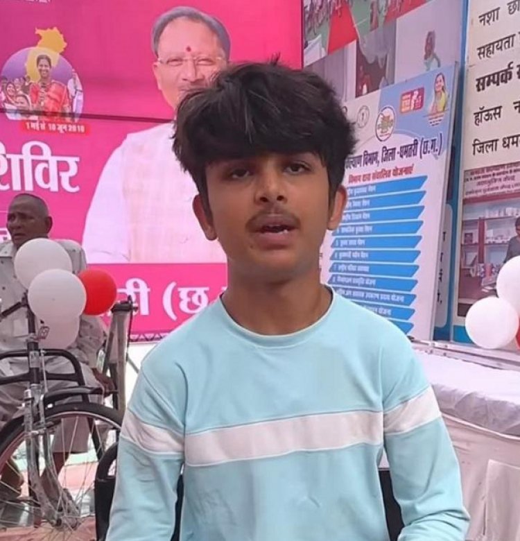 संघर्ष से सफलता का सफर : नागेश के हौसलों को मिले ट्राइसाइकिल के पहिए