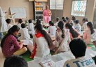 संस्कार शिविर में बच्चे सीख रहे जीवन जीने की कला