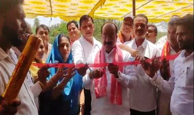 उप मुख्यमंत्री श्री अरुण साव ने व्यावसायिक परिसर का किया लोकार्पण