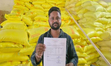 खरीफ सीजन में किसानों को समय पर मिल रही खाद, सखौली के किसान कमलेश ने जताया संतोष