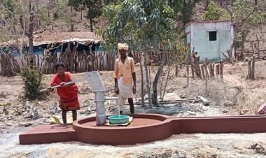 पानी की समस्या से मिली राहत, बैगा बसाहट कोहकाझोरी में स्थापित हुआ नया हैंडपंप