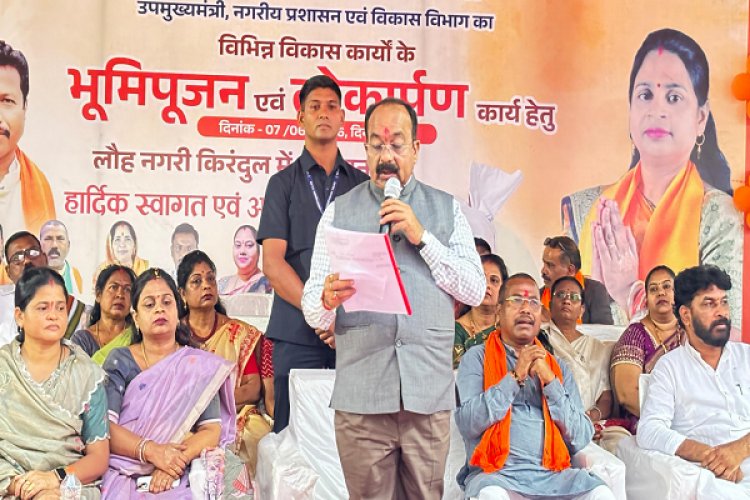 स्वच्छता, पेयजल, सड़क, अधोसंरचना और नागरिक सुविधाएं बढ़ाने प्रमुखता से किये जा रहे काम - श्री अरुण साव